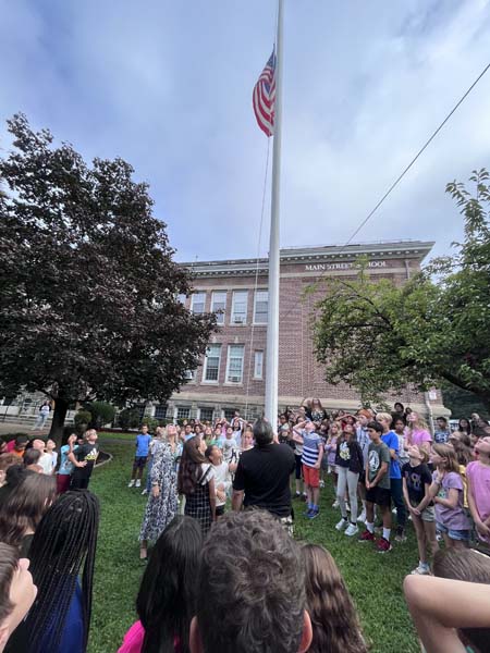 Main Street School Commemorates 9/11
